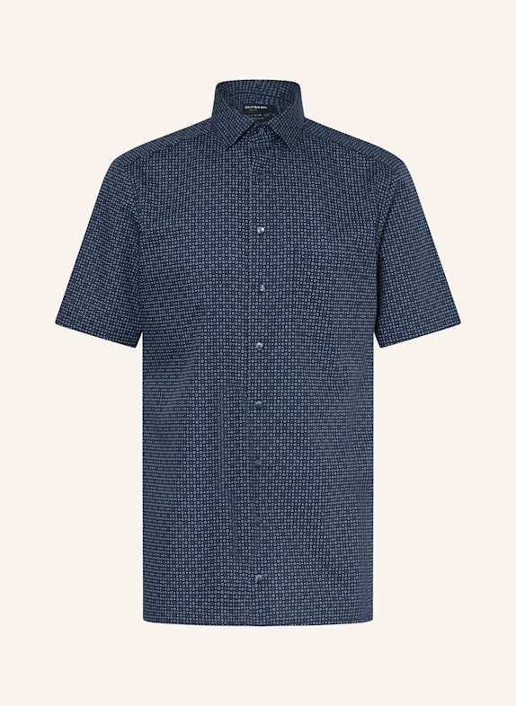 OLYMP Kurzarm-Hemd Luxor modern fit DUNKELBLAU