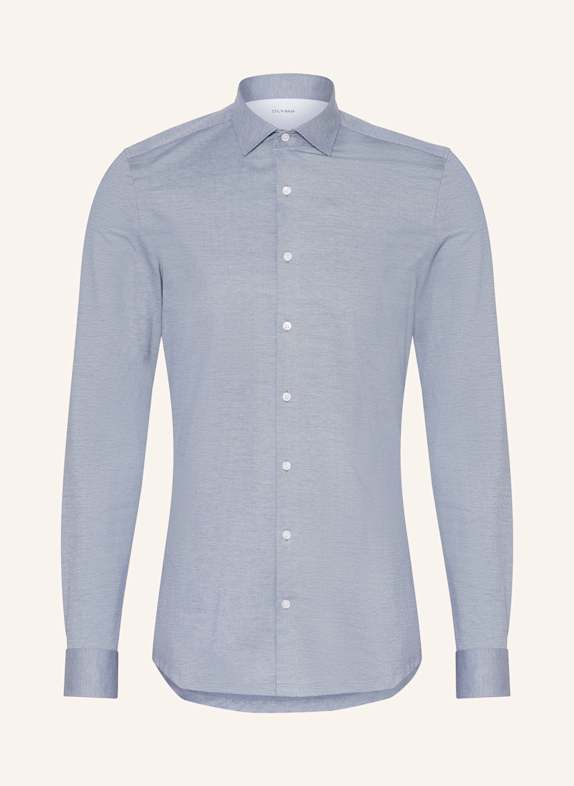 OLYMP Jerseyhemd No. Six super slim fit DUNKELBLAU