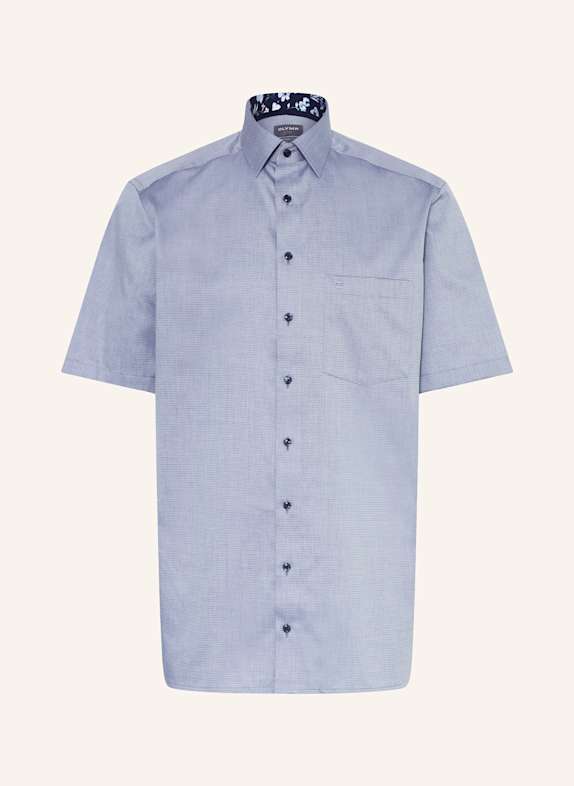 OLYMP Kurzarm-Hemd Luxor comfort fit DUNKELBLAU