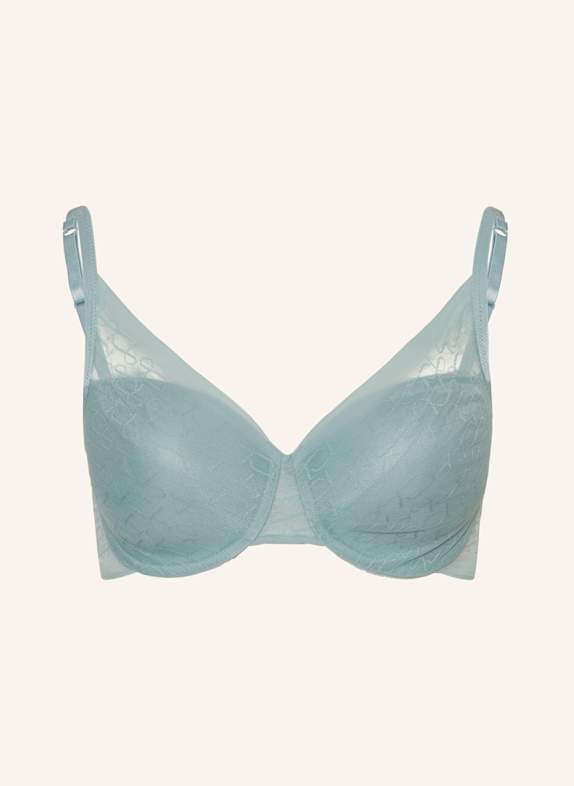 Triumph Molded cup bra SIGNATURE SHEER LIGHT BLUE