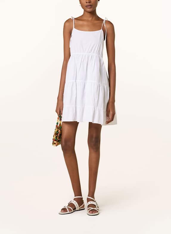 HUGO Šaty KARAMELA BÍLÁ