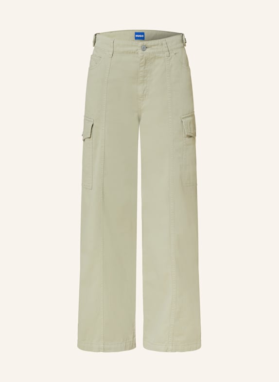 HUGO BLUE Marlenehose HOLOMA HELLGRÜN
