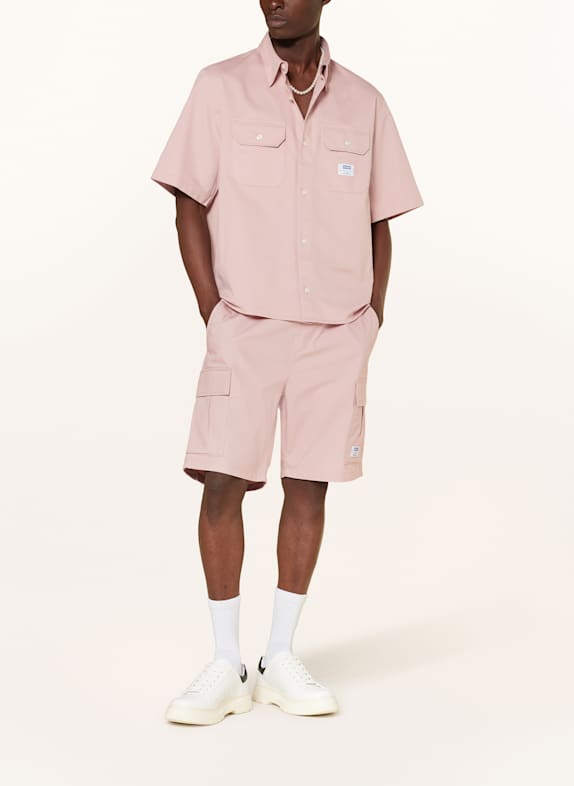 HUGO BLUE Kurzarm-Hemd EKYNO Comfort Fit ROSÉ