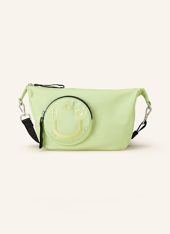 HUGO Taška přes rameno ROSELYN SVĚTLE ZELENÁ