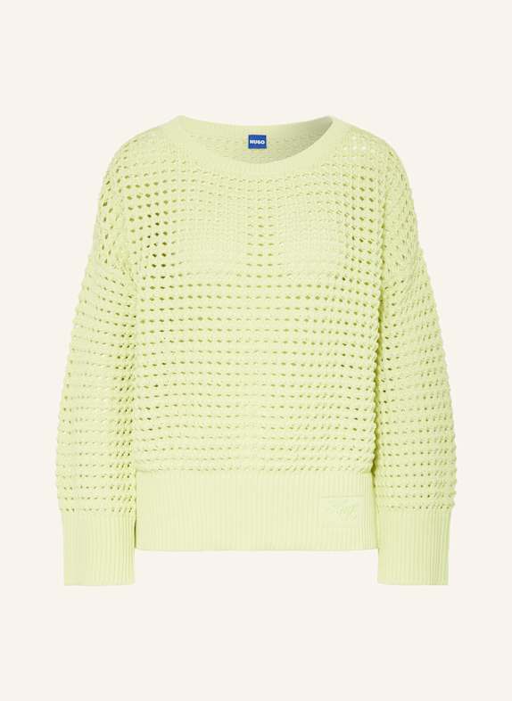 HUGO BLUE Pullover SUMERIA HELLGRÜN