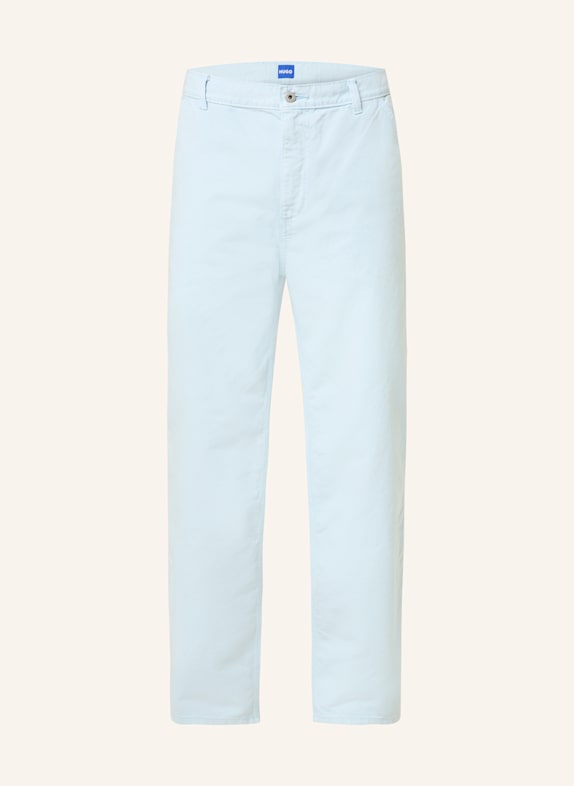HUGO BLUE Cargohose GETRO Regular Fit HELLBLAU
