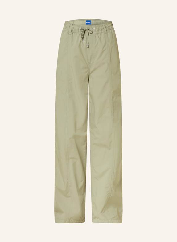 HUGO BLUE Marlenehose HINDULI HELLGRÜN