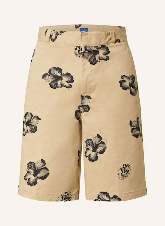 HUGO BLUE Chinoshorts DAMO BEIGE/ SCHWARZ