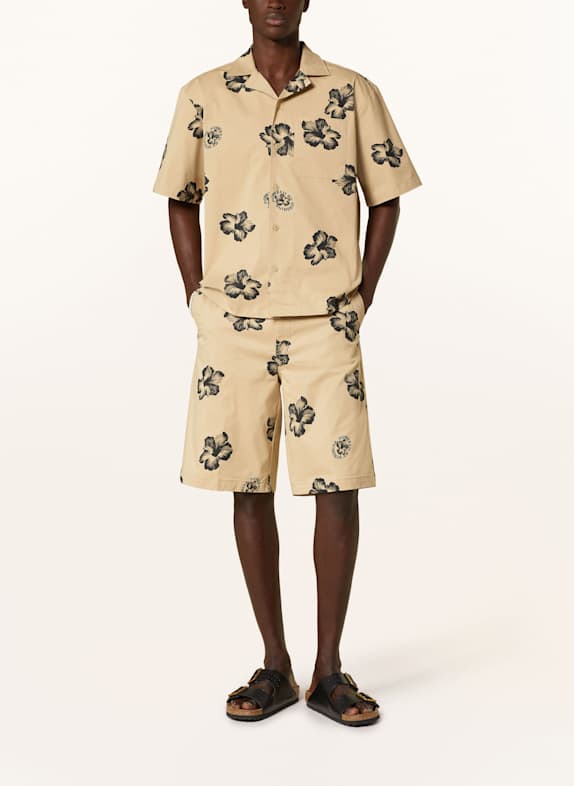 HUGO BLUE Chinoshorts DAMO BEIGE/ SCHWARZ