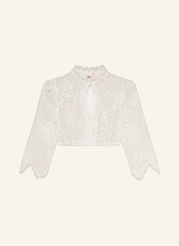 Spieth & Wensky Dirndlbluse PLÄTZCHEN CREME