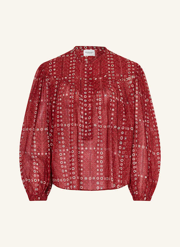 MARANT ÉTOILE Blusenshirt SALIKA-GE ROT/ CREME/ SCHWARZ