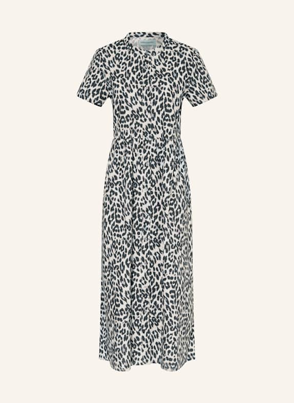 lollys laundry Kleid ALIYALL SCHWARZ/ HELLBRAUN
