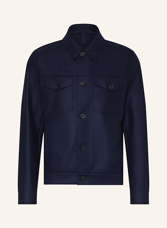 HARRIS WHARF LONDON Jacke DUNKELBLAU