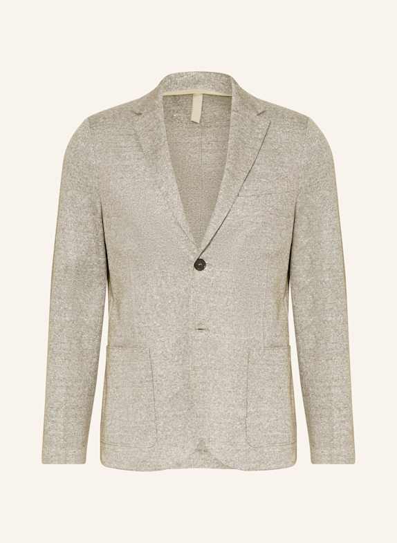 HARRIS WHARF LONDON Sakko Slim Fit mit Leinen GH2 Tobacco