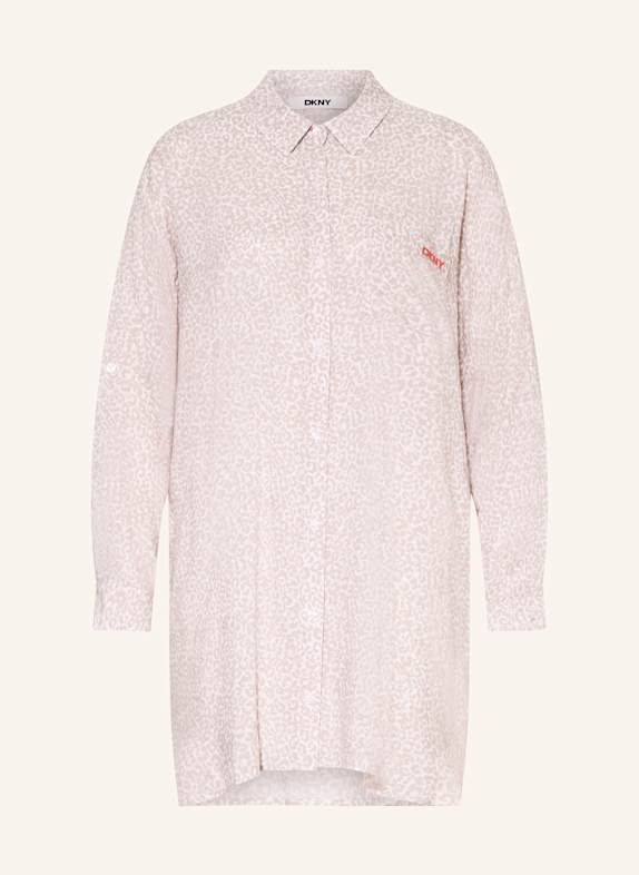 DKNY Nachthemd BREEZING THROUGH BEIGE/ WEISS