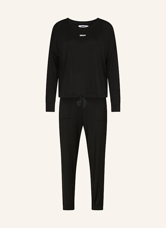DKNY Schlafanzug FITS THE VIBE SCHWARZ