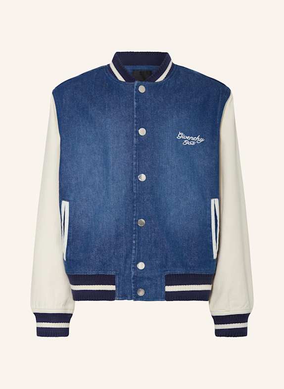 GIVENCHY Kurtka w stylu college NIEBIESKI/ ECRU