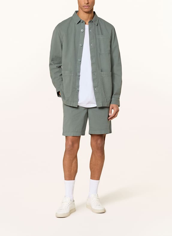 Barbour Overjacket CALLERCOVE ZIELONY