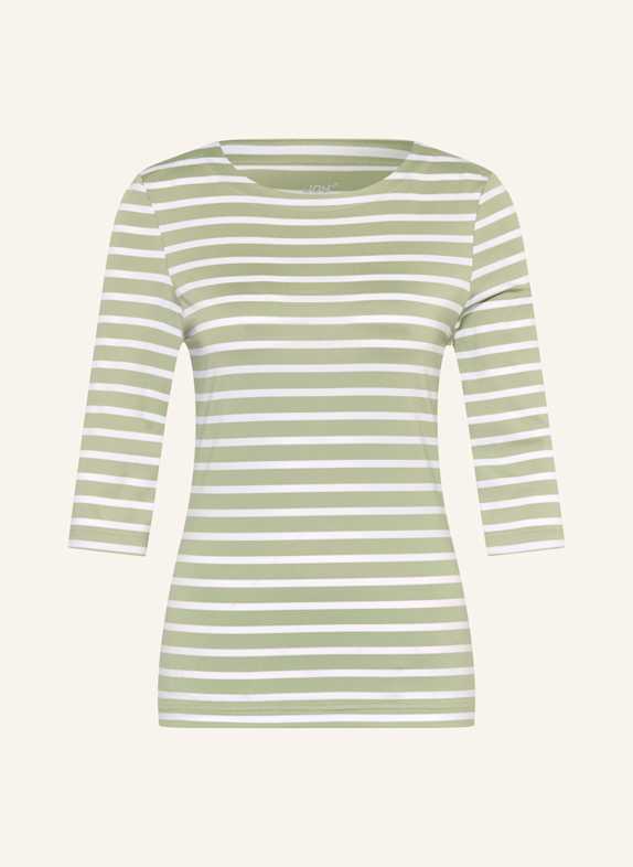 JOY sportswear T-shirt CARINA BIAŁY/ ZIELONY