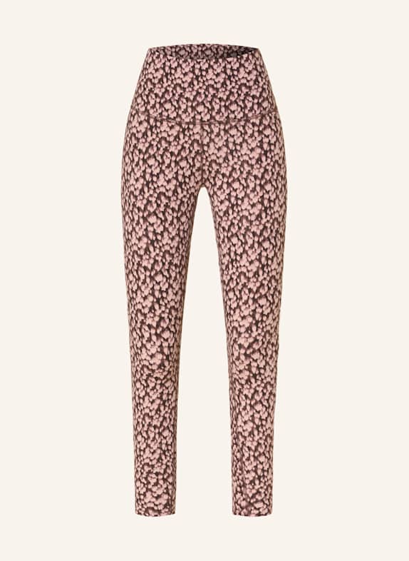 VARLEY Tights MOVE SUPER HIGH SCHWARZ/ ROSÉ/ ALTROSA