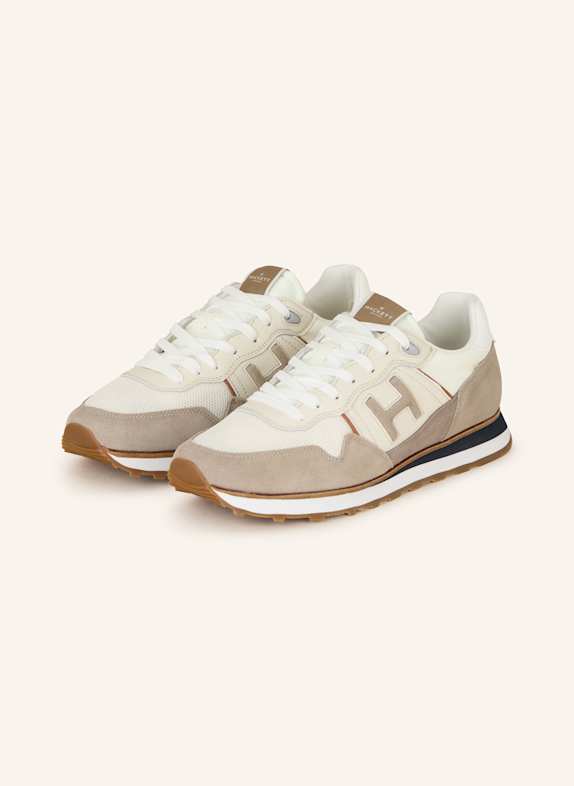 HACKETT LONDON Sneaker TELFOR SPORTY WEISS/ BRAUN/ HELLBRAUN