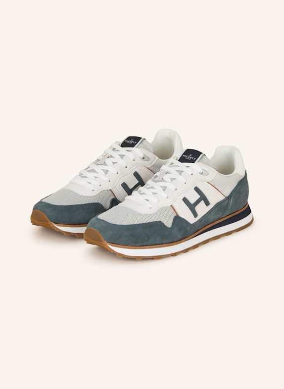 HACKETT LONDON Sneaker TELFOR SPORTY WEISS/ HELLGRAU/ DUNKELGRAU