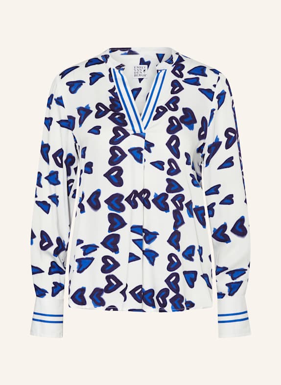 Emily VAN DEN BERGH Blusenshirt WEISS/ BLAU