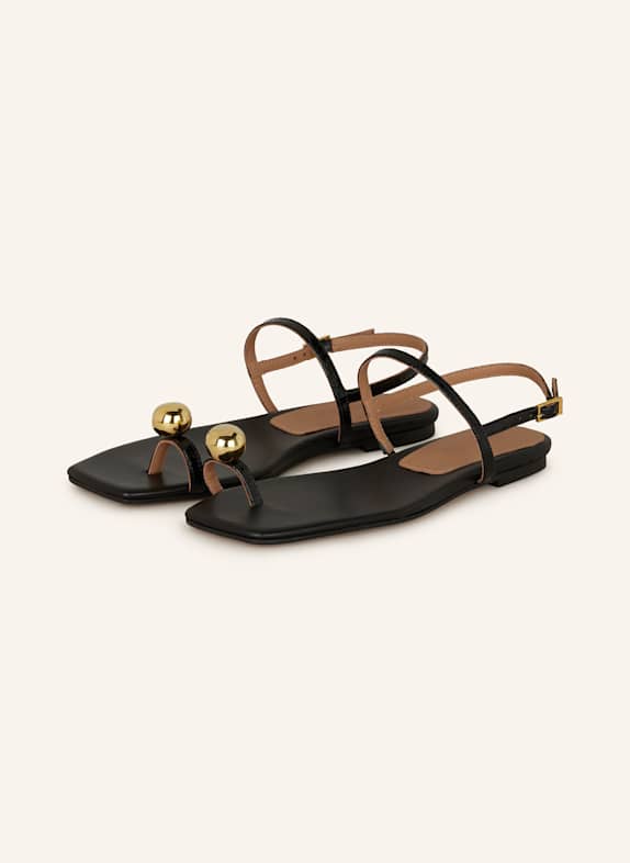 Flattered Sandalen IDRIS SCHWARZ