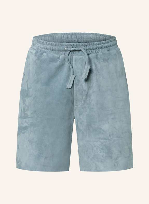 ARMA Ledershorts PACIFIC BLAUGRAU