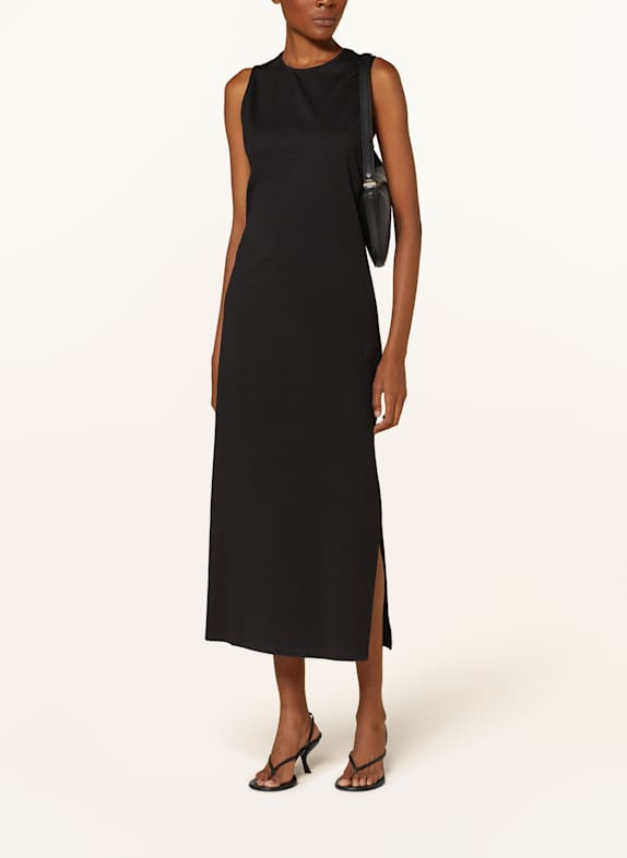 LOULOU DE SAISON Jerseykleid RAYNA SCHWARZ