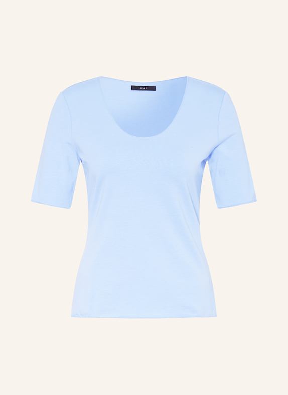 oui T-shirt with 3/4 sleeves LIGHT BLUE
