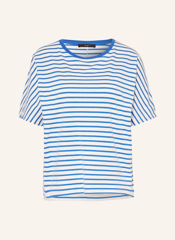 oui T-Shirt BLAU/ WEISS