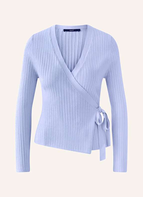 oui Strickjacke HELLBLAU