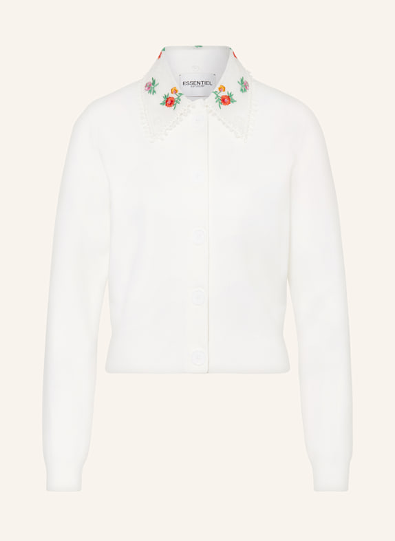 ESSENTIEL ANTWERP Cardigan HOLLANDIA WHITE/ RED/ GREEN