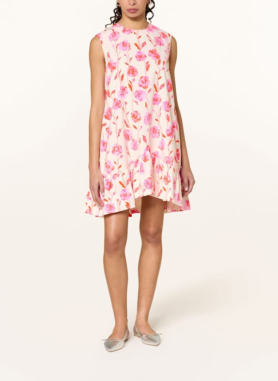 ESSENTIEL ANTWERP Kleid HIBERNATE WEISS/ PINK/ ROT
