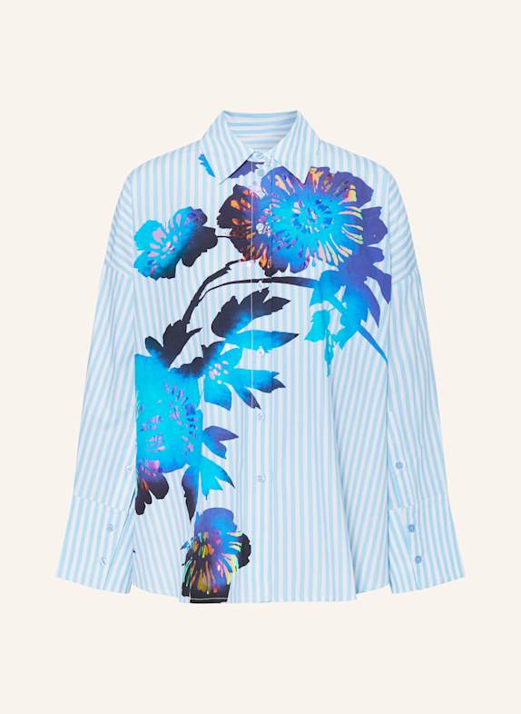 ESSENTIEL ANTWERP Shirt blouse HIBRA LIGHT BLUE/ WHITE