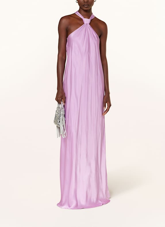 ESSENTIEL ANTWERP Satin dress HUPPSALA LIGHT PURPLE