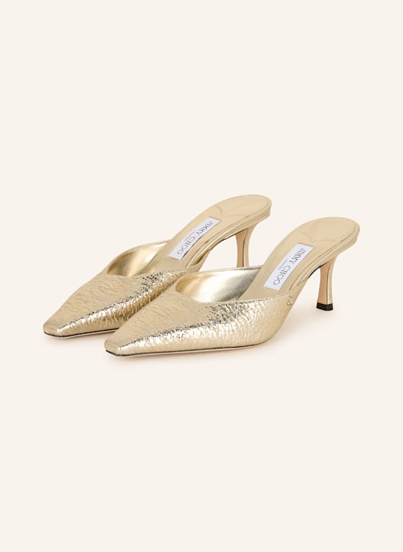 JIMMY CHOO Mules VIVI 65 GOLD