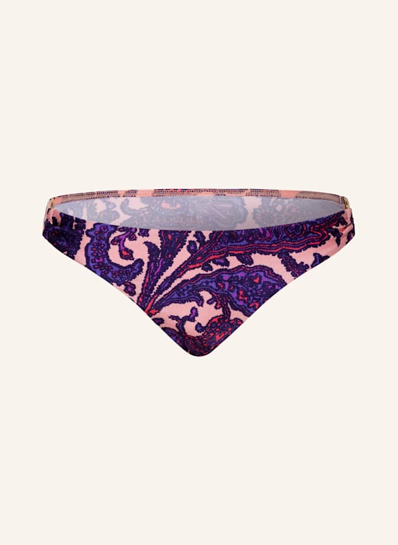 ZIMMERMANN Basic-Bikini-Hose TIG CIRCLE LINK ROSA/ DUNKELLILA/ ROT