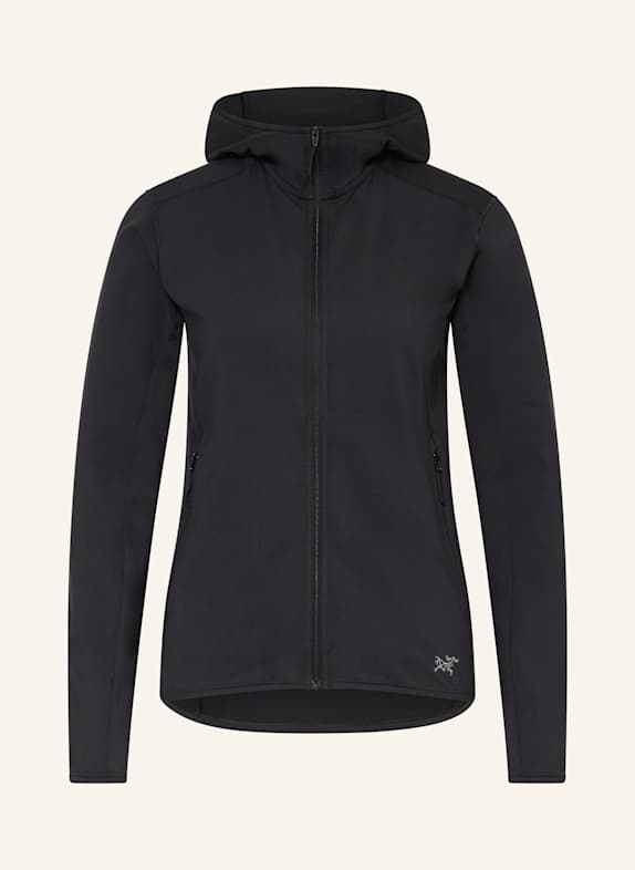 ARC'TERYX Midlayer-Jacke Kyanite LT SCHWARZ