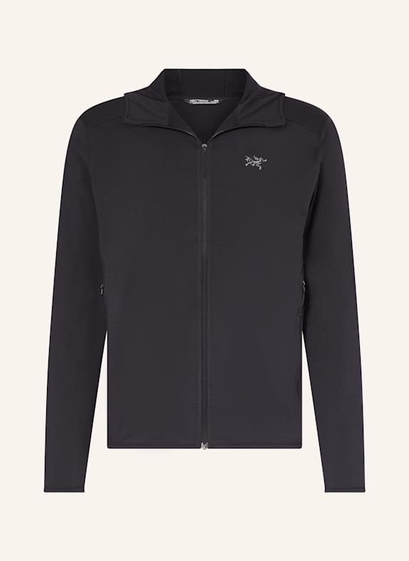 ARC'TERYX Midlayer-Jacke KYANITE LIGHTWEIGHT SCHWARZ