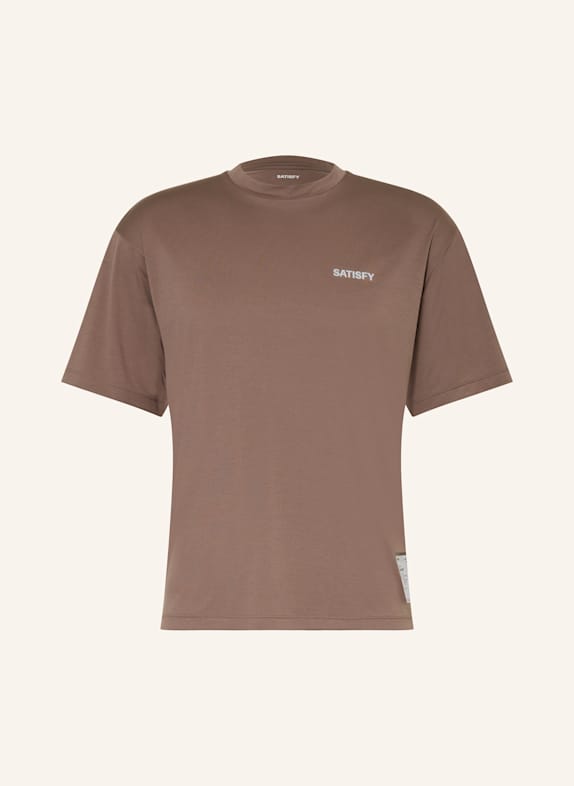 SATISFY Laufshirt AURALITE™ BRAUN