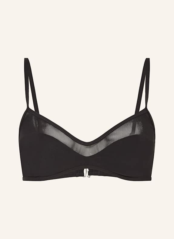 TORY BURCH Bustier-Bikini-Top SCHWARZ