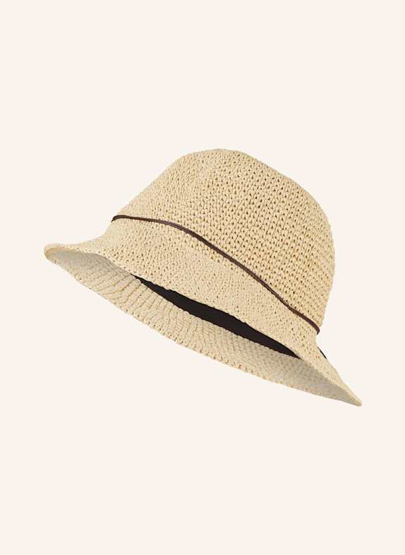 P.A.C. LILEN straw hat BEIGE