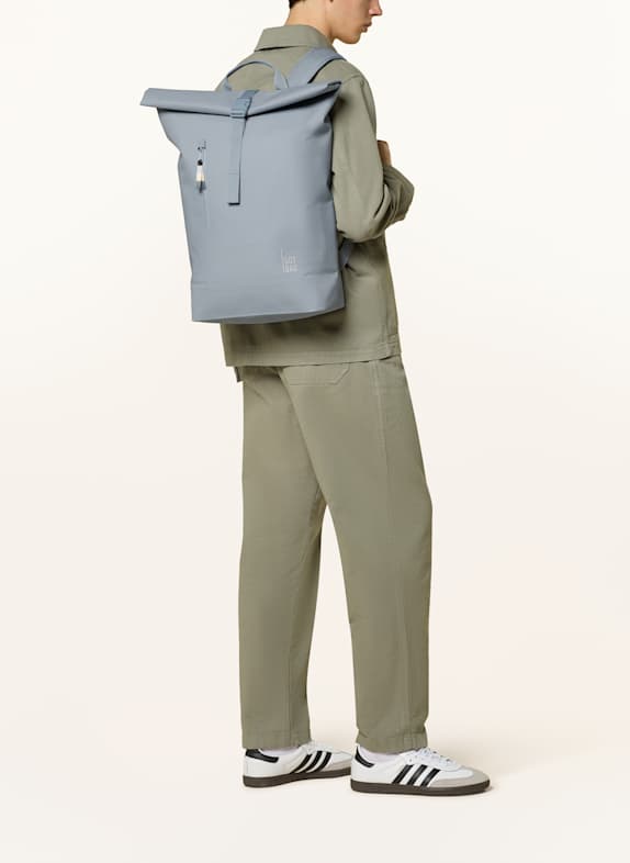 GOT BAG Rugzak ROLLTOP LITE 2.0 26 l met laptoptas BLAUWGRIJS