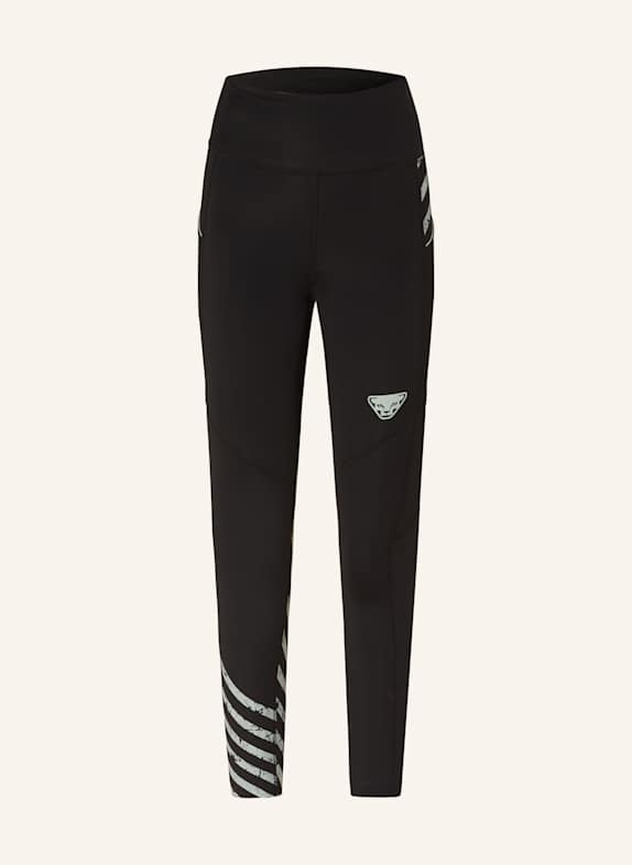 DYNAFIT 7/8-Tights TRAIL SCHWARZ/ MINT