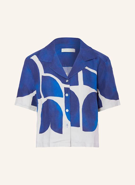 SEAFOLLY Blouse SUNRAY DARK BLUE/ ECRU
