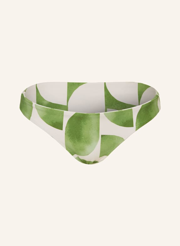 SEAFOLLY Basic-Bikini-Hose SUNRAY zum Wenden HELLGRÜN/ CREME