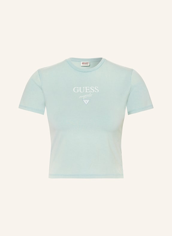 GUESS JEANS Guess жіноча біла сумка kasinta LIGHT GREEN