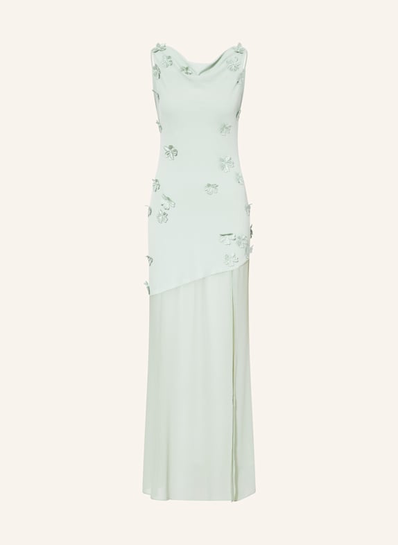 ROTATE Kleid mit Volants MINT